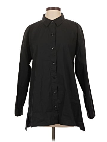 Eileen Fisher Long Sleeve Button-Down Shirt (view 1)