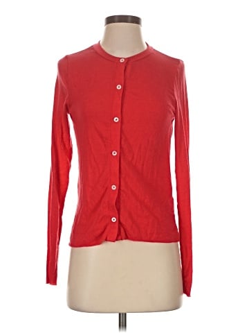 Madewell Wool-Blend Crewneck Cardigan (view 1)