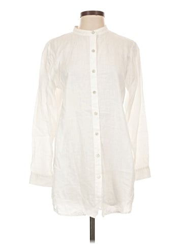 Eileen Fisher 3/4 Sleeve Button-Down Shirt (view 1)