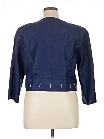 Ashley Stewart 3/4 Sleeve Button-Down Shirt (view 2)