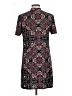 BCBGeneration Paisley Black Casual Dress Size L - photo 2