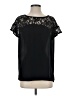 Maeve 100% Polyester Black Short Sleeve Blouse Size S - photo 1