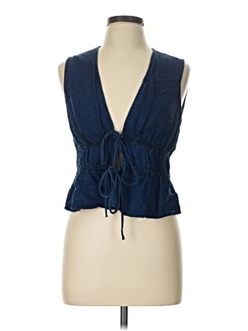 MNG Sleeveless Blouse (view 1)