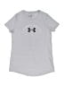 Under Armour 100% Polyester Silver Gray Short Sleeve T-Shirt Size M (youth) - photo 1