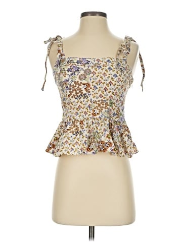 Olivaceous Sleeveless Blouse (view 1)