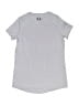 Under Armour 100% Polyester Silver Gray Short Sleeve T-Shirt Size M (youth) - photo 2