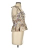 Olivaceous Ivory Sleeveless Blouse Size S - photo 4