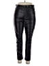 Gap Black Faux Leather Pants Size 16R - photo 1