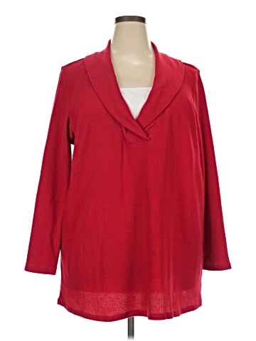 Woman Within Long Sleeve Blouse (view 1)