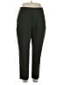 Athleta Solid Green Active Pants Size 14 - photo 1