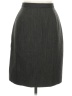 Ann Taylor Chevron-herringbone Gray Wool Skirt Size 6 - photo 1