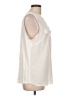 JM Collection 100% Polyester Ivory Sleeveless Blouse Size L - photo 4