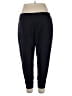 Westbound Solid Black Active Pants Size XL Petite - photo 2