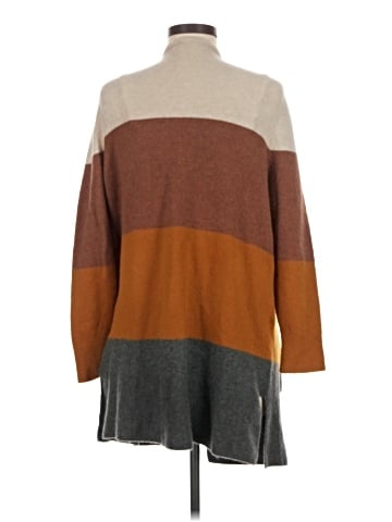 Madewell Kent Striped Cardigan Sweater in Coziest Yarn (view 2)
