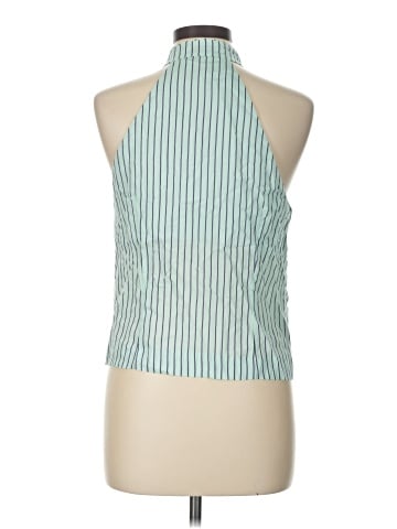MNG Sleeveless Button-Down Shirt (view 2)