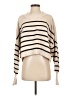 Free People Stripes Ivory Pullover Sweater Size XS - photo 1