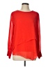Vince Camuto 100% Polyester Red Long Sleeve Blouse Size L - photo 1