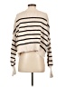 Free People Stripes Ivory Pullover Sweater Size XS - photo 2