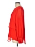 Vince Camuto 100% Polyester Red Long Sleeve Blouse Size L - photo 5
