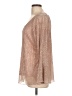 Adiva Tan Long Sleeve Blouse Size L - photo 5