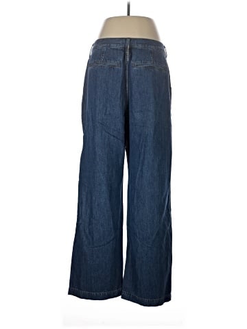 Madewell The Harlow Wide-Leg Jean in Fairson Wash (view 2)