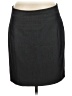 Express Solid Black Formal Skirt Size 8 - photo 1