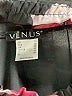Venus 100% Polyester Floral Black Long Sleeve Blouse Size 14 - photo 7