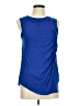 Halogen Blue Sleeveless Top Size M - photo 1