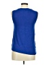 Halogen Blue Sleeveless Top Size M - photo 2