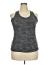 Zelos 100% Polyester Gray Active Tank Size XXL - photo 1