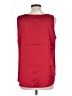 Chico's 100% Polyester Red Sleeveless Blouse Size Lg (2) - photo 2