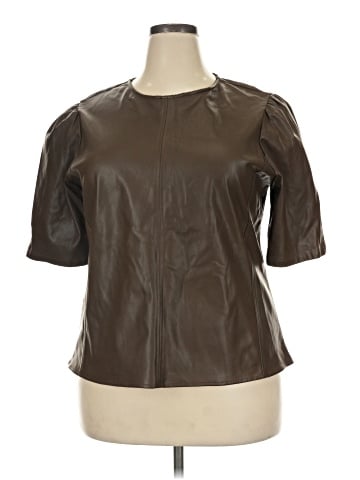 Ann Taylor Short Sleeve Blouse (view 1)