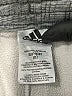Adidas 100% Polyester Gray Track Pants Size 8 - photo 3