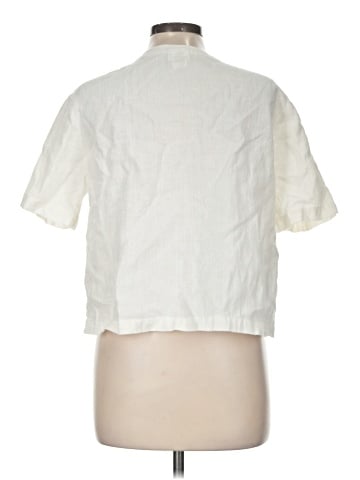 Eileen Fisher Short Sleeve Blouse (view 2)