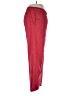 Nike 100% Polyester Red Casual Pants Size L - photo 4