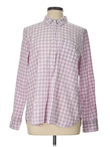 J.Crew Factory Store Long Sleeve Blouse (view 1)
