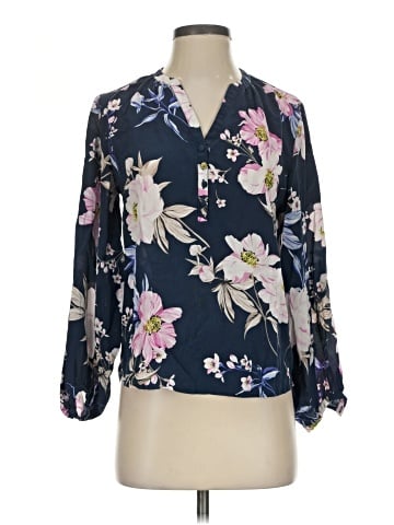 Yumi Kim Long Sleeve Silk Top (view 1)