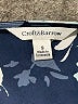 Croft & Barrow 100% Polyester Blue 3/4 Sleeve Blouse Size S - photo 7