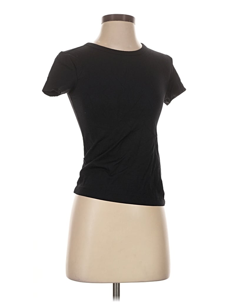 Pre-owned Flx Short Sleeve T-shirt In Black