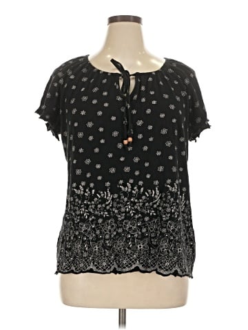 DressBarn Short Sleeve Blouse (view 1)