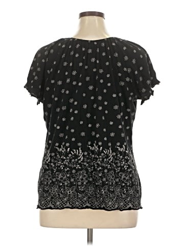 DressBarn Short Sleeve Blouse (view 2)