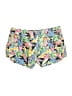 Raya Sun 100% Polyester Tropical Green Shorts Size M - photo 1