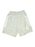 Adidas 100% Polyester Solid Silver Athletic Shorts Size M (kids) - photo 1