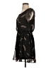 Lush 100% Polyester Stars Black Cocktail Dress Size S - photo 5