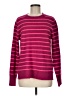 J.Crew Factory Store Stripes Pink Pullover Sweater Size M - photo 1