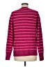 J.Crew Factory Store Stripes Pink Pullover Sweater Size M - photo 2
