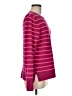 J.Crew Factory Store Stripes Pink Pullover Sweater Size M - photo 4