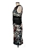 Bebe Graphic Black Cocktail Dress Size M - photo 5