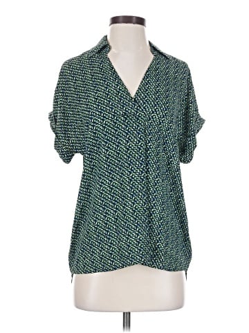 CAbi Short Sleeve Blouse (view 1)