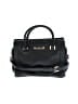 MICHAEL Michael Kors Solid Black Leather Satchel One size - photo 1